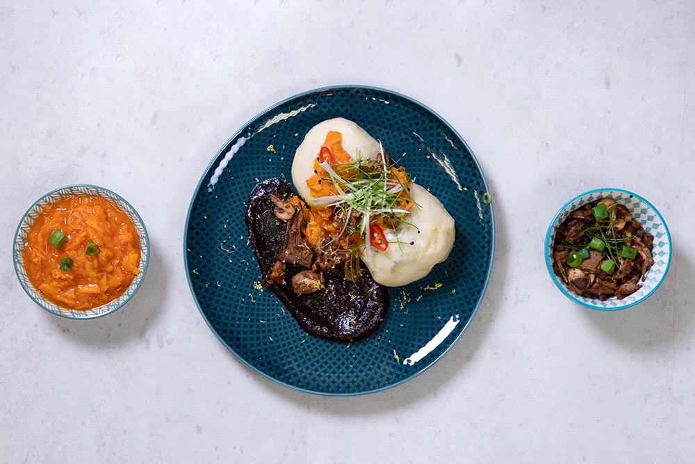 Jackfruit Bao Buns