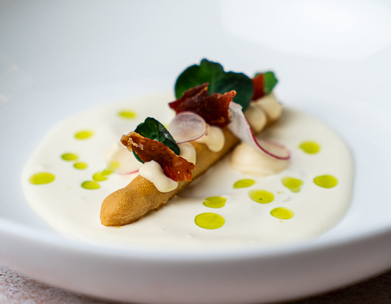 Spargel Flan