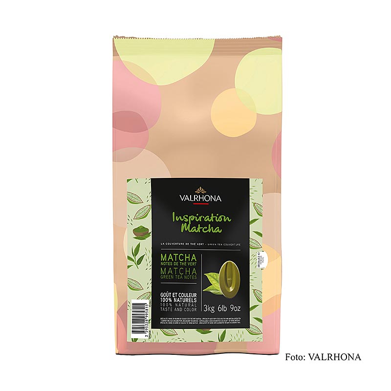 Valrhona Inspiration Matcha, 3-kg-Beutel