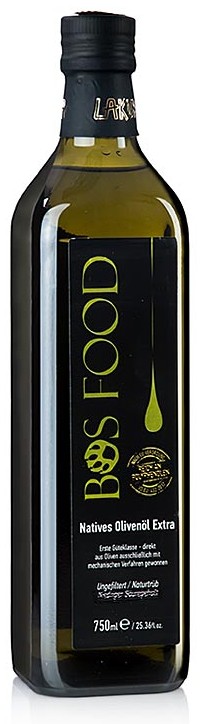 Natives Olivenöl Extra von Lakudia für BOS FOOD, 750-ml-Flasche